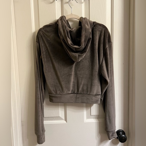 Skims Velour Hoodie Size Small - Picture 4 of 6
